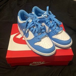 Nike SB UNC university blue dunks